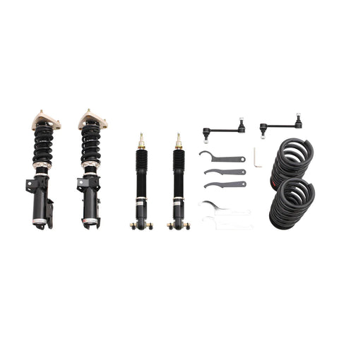 BC Racing BR Series Coilover Kit / Ford Mustang S550 / S650 (2015-2025) – Non-MagneRide Suspension