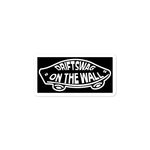 "On the wall" BoW Sticker